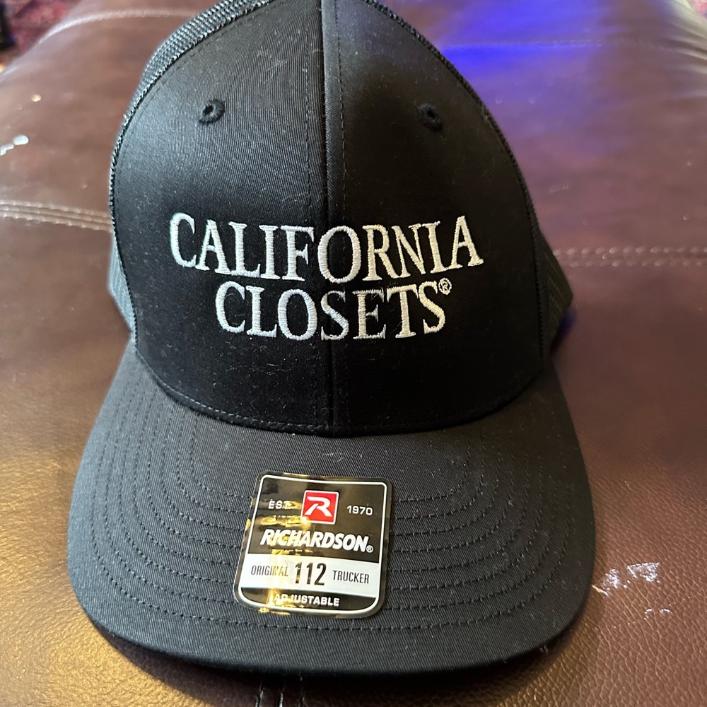 Black Trucker Hat